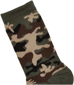 img 2 attached to 🐸 K. Bell Boys' Fun Novelty Crew Socks, Rainforest Frog Pattern (Charcoal Heather), Shoe Size: 11-4