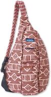 🔵 blue blot kavu rope backpacks in size logo