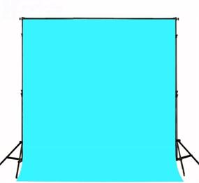 img 3 attached to 📸 Vivid Blue 5x7ft Backdrops: Perfect Solid Background for Baby Photos - Kate Prop