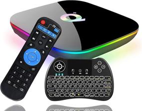 img 4 attached to 📺 Evanpo Android 9.0 TV Box - 4GB RAM 64GB ROM - 3D/4K/6K Ultra HD - H.265 - 2.4GHz WiFi - USB 3.0 - HDR - With Wireless Mini Keyboard