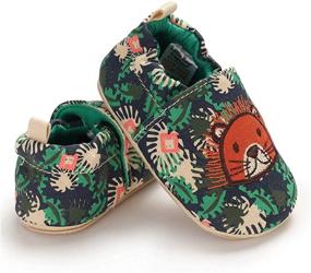 img 2 attached to TIMATEGO Boys' Slipper Sneaker Moccasins - Shoes with Slippers Comfort