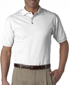 img 1 attached to Men's White Jerzees Heavyweight Cotton Jersey Shirts