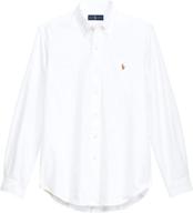 👔 ralph lauren oxford sleeve button men's clothing and shirts logo