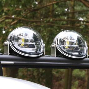 img 1 attached to BICYACO 12W LED Flood Light - Off-Road RV ATV SUV Boat 4x4 Jeep Lamp Tractor Marine Off-Road Lighting (Pack of 1)