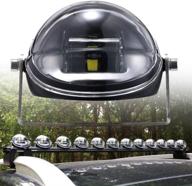 bicyaco 12w led flood light - off-road rv atv suv boat 4x4 jeep lamp tractor marine off-road lighting (pack of 1) logo