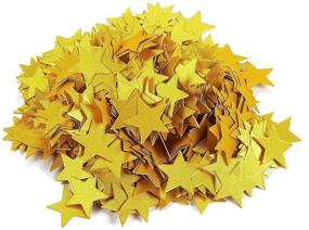 img 4 attached to 500 Piece Gold Cutouts Confetti Paper