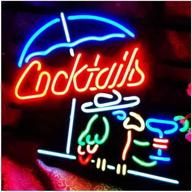 🍹 fineon neon signs: handmade art for home decoration, bar, and christmas gift | cocktails drink crafted neon light логотип