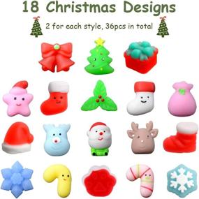 img 3 attached to 🎄 Joyful Waybla Christmas Squishies Reliever Stocking: A Magical Holiday Gift!