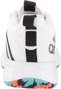 img 2 attached to Adidas Ownthegame Basketball Black Unisex Girls' Shoes and Athletic