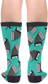 img 3 attached to Accordion Instrument Novelty Socks Women