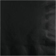black velvet lunch napkins by creative converting - one size logo