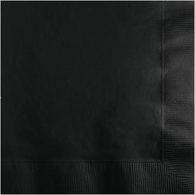 img 2 attached to Black Velvet Lunch Napkins by Creative Converting - One Size