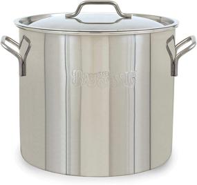 img 3 attached to 🍺 Stainless Steel Bayou Classic Brew Kettle - 30 Quart