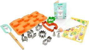 img 3 attached to 🦙 Llama Love 15-piece Ultimate Baking Party Set with Kids Recipes - from Handstand Kitchen