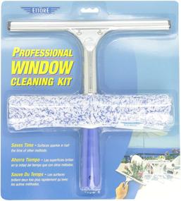 img 2 attached to 🧼 Ettore 04991 2-in-1 Squeegee Scrubber Combo