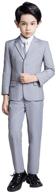 👔 yuanlu boys' formal tuxedo bearer clothing, suits & sport coats logo