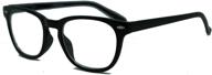 in style eyes relaxed classic bifocal reading glasses, black, 3.0x: the perfect combination of style and comfort for enhanced vision logo