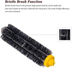 img 3 attached to 🧹 High-quality Brush Kit for Roomba 690 650 620 630 652 655 660 760 770 780 Vacuum Cleaner, Replaceable Bristle Brush & Flexible Brush Accessories