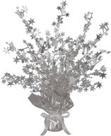 enhance your décor with the beistle star gleam 'n burst centerpiece: 15-inch sparkling beauty logo