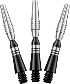 img 2 attached to 🎯 Viper Spinster Yukon Aluminum Dart Shaft: Short (SH), Black, 3 Pack - Premium Performance for Dart Enthusiasts