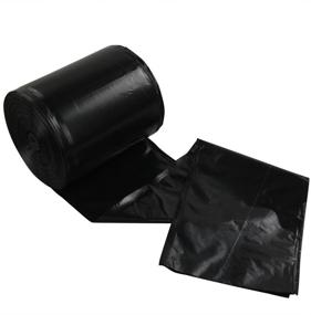 img 4 attached to 🗑️ Nicesh Black 6 Gallon Trash Bags/Can Liners: 250 Counts - High-Quality Waste Disposal Solution