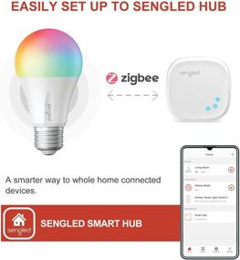 img 1 attached to Sengled Required SmartThings Control: The Ultimate Smart Home Lighting Solution