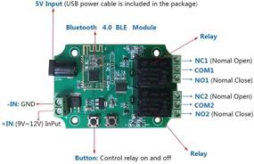 img 3 attached to 🔁 DSD TECH 2-х канальный модуль реле с Bluetooth для управления с помощью iPhone и Android – совместим с Android 4.3 и новее
