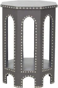 img 3 attached to Grey Safavieh Nara End Table – Enhancing Your Home Collection