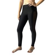 activewear leggings workout gymnastics medium logo