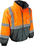 👷 radians sj110b 3zgs l industrial safety jacket: enhanced protection for occupational health & safety logo