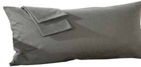 img 4 attached to Closure Premium Egyptian 1 Pieces Pillowcase