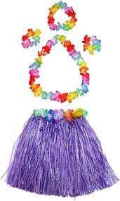 img 4 attached to Hawaiian Delight: Fortunings JDS Elastic Hawaiian Costume for the Ultimate Tropical Vibe!