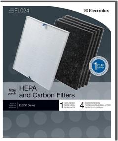 img 2 attached to Authentic Electrolux EL024 HEPA 🌀 Filter and 4 Carbon Filters Set