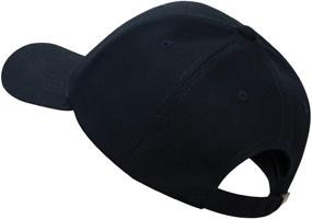 img 2 attached to Classic Adjustable Baseball Cap for Men and Women - Low Profile Design and Solid Color Options