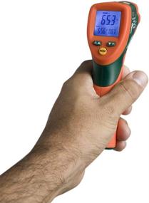 img 1 attached to 🌡️ Extech 42512 Dual Laser Infrared Thermometer: Measure High Temperature up to 1000°C