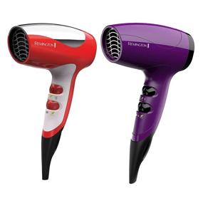 img 3 attached to 💁 Remington D5000 Compact Ionic Travel Hair Dryer: Perfect for On-the-Go Styling (Colors Vary)