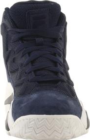 img 3 attached to 👟 Fila Fashion Sneaker in Classic Black and White - Sleek and Stylish Footwear