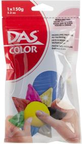 img 1 attached to Пластилин моделирующий DAS Color 150 г (5.3 унций): закрывающийся пакет, отвердевающий на воздухе, синий - купи сейчас!