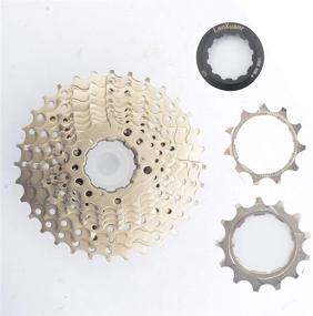 img 3 attached to 🚵 LANXUANR 9 Speed Mountain Bicycle Cassette: Super Light and Perfect Fit for MTB and Road Bikes