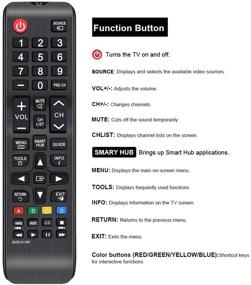 img 3 attached to 📺 Gvirtue BN59-01199F Remote Control for Samsung UN60J6200AF TV UN60J6200AFXZA UN60J620DAF UN60J620DAFXZA UN60JU6400F UN60JU6400FXZA UN50J6200AF UN43JU640DF UN32J4500AF UN32J525DAFXZA