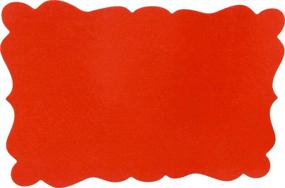 img 1 attached to 🎁 Vibrant Red Gift Tags: Holiday Present Stickers - 100 Labels, 2 x 3 Inch