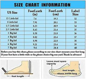 img 3 attached to MEINIANGUAN Boys Sneakers: Non Slip Breathable Lightweight Athletic Shoes