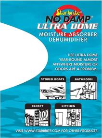 img 2 attached to 💧 Star Brite No Damp Ultra Dome Dehumidifier - Highly Effective, 24oz Solution