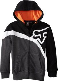 img 1 attached to 🦊 Fox Head - Kids Big Boys' Riktor Zip Front Fleece Jacket