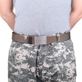 img 1 attached to Samtree Military Adjustable Tactical Removable Men's Accessories for Belts