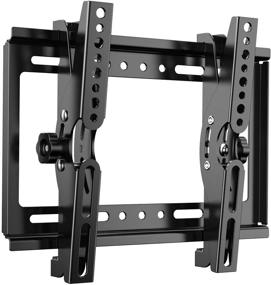 img 4 attached to 📺 GKRVB TV Wall Mount - 14-42 Inches TVS, Tilt TV Bracket 15° Up/Down, 55lbs Max Load, VESA 200x200mm, Easy Install Low Profile TV Mount Bracket