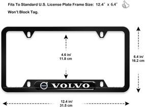 img 3 attached to Carfun License Plate Aluminum Upscale