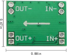 img 1 attached to 🔌 Максимальный MP1584EN DC-DC преобразователь: 2 шт. Настраиваемый модуль снижения напряжения, 3A, 24V до 12V 9V 5V 3V