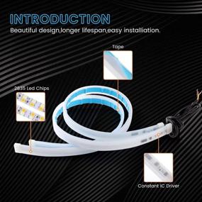 img 1 attached to EverBright DRL Led Strip Light For Cars