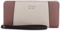 👛 womens large around wallet for guess: handbags & wallets for women logo